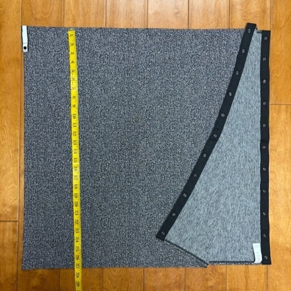 Lululemon Vinyasa Wrap Scarf  Multi-Use Stretch Snap Space Dye‎ Gray One Size